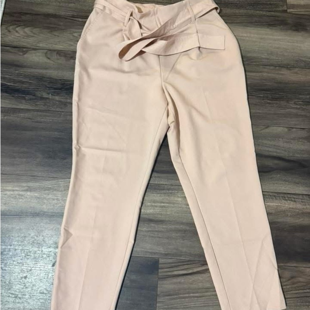 Elegant Baby Pink Women's Pants